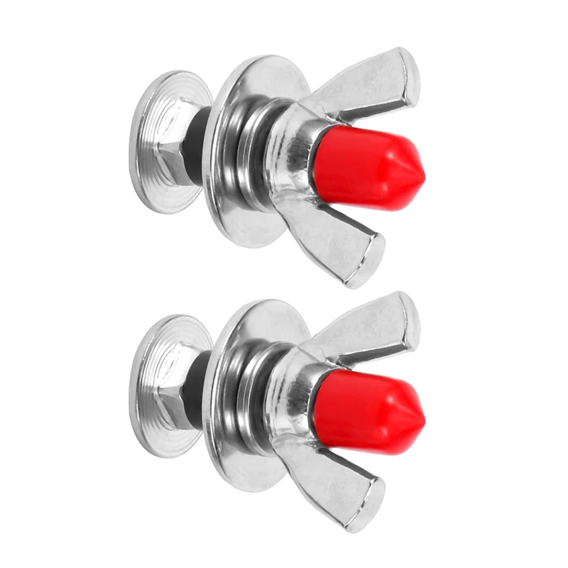 

2Pcs 316 Stainless Steel Diving Screws Butterfly Backplate Wing Nuts For Underwater Scuba Diving BCD Accessories