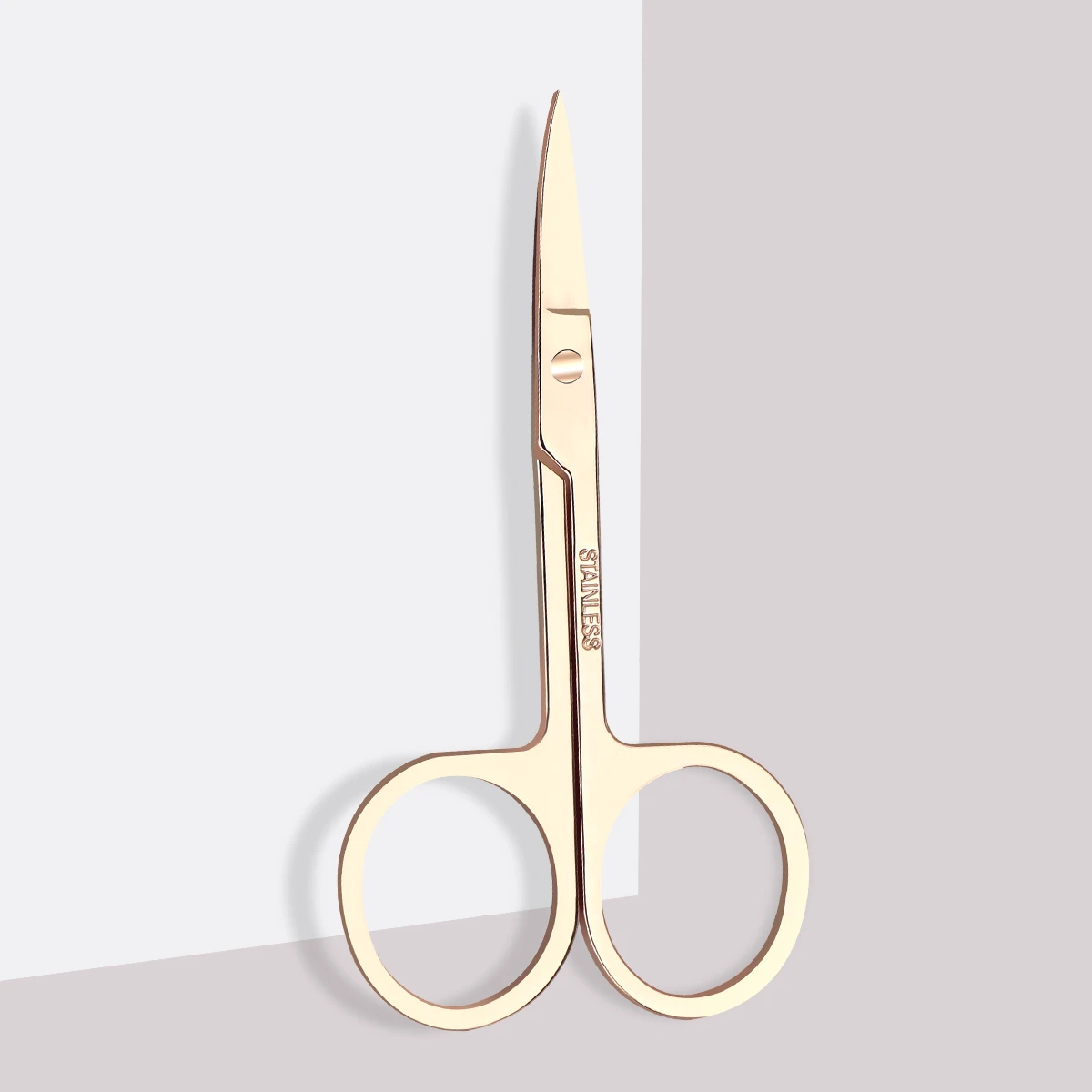 Stainless Steel Eyebrow Scissors Eyebrows Nose Hair Tip Trimmer Men Women General