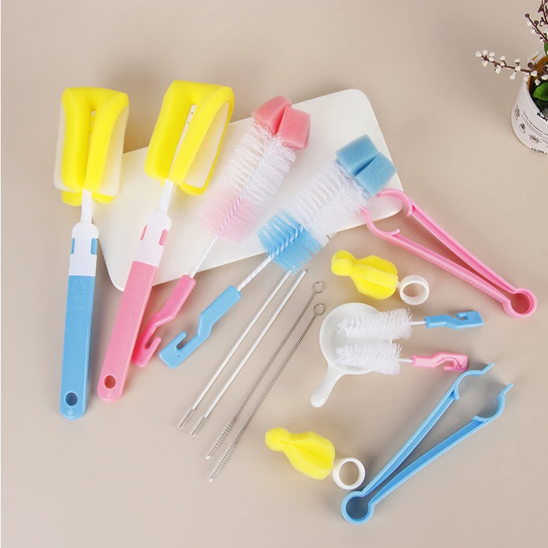 

7PCS Bottle Cleaning Brush Bottlebrush Rotating Brush for Multifunctional Cleaning Supplies Brush Kitchen Accessories Tools