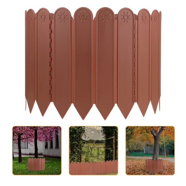 Kerti Kerítés Újrahasznosítható Erkély Nincs Ásó Panelek Udvar Hordozható Szegélyű Műanyag Kültéri Dekoratív Játszó Kutyák - Image 4