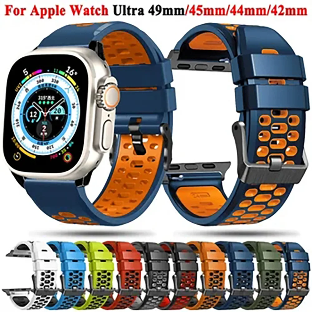 Silicone Smartwatch Band Strap - Versatile and Durable Bracelet