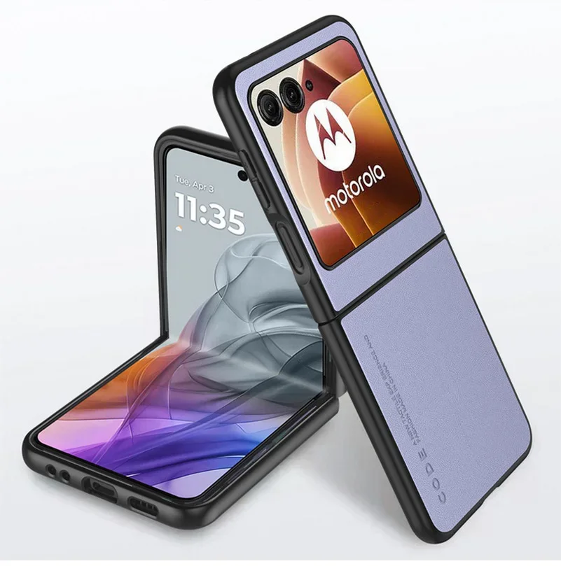 Luxury Leather Shockproof Silicone Frame Case - Full Protection Cover