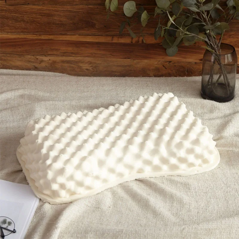 Natural Thailand Latex Pillow for Kids, Massage Sleep Cushion, Cervical Car, Orthopedic Pillows Sizes, 1Pc 5