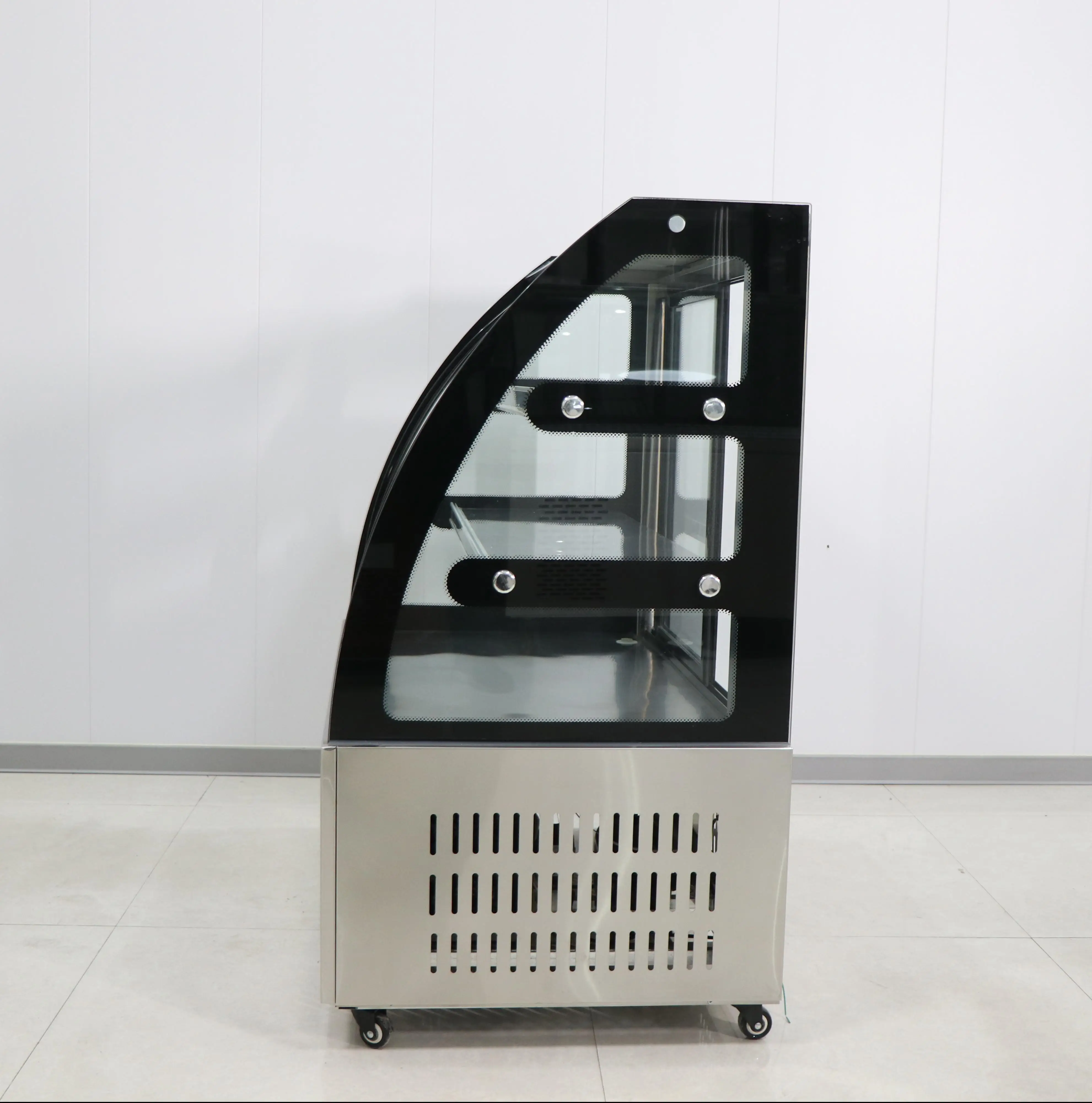 Vertical Open Cake Display Showcase Cabinet Bread Display Refrigerator