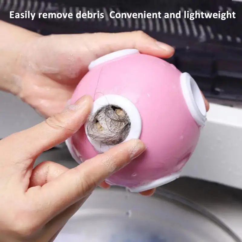 

Drum Washing Machine Sticky Hair Filter Bag in addition to Floating Hair Filter to Absorb Hair Remover Wash Protection Ball
