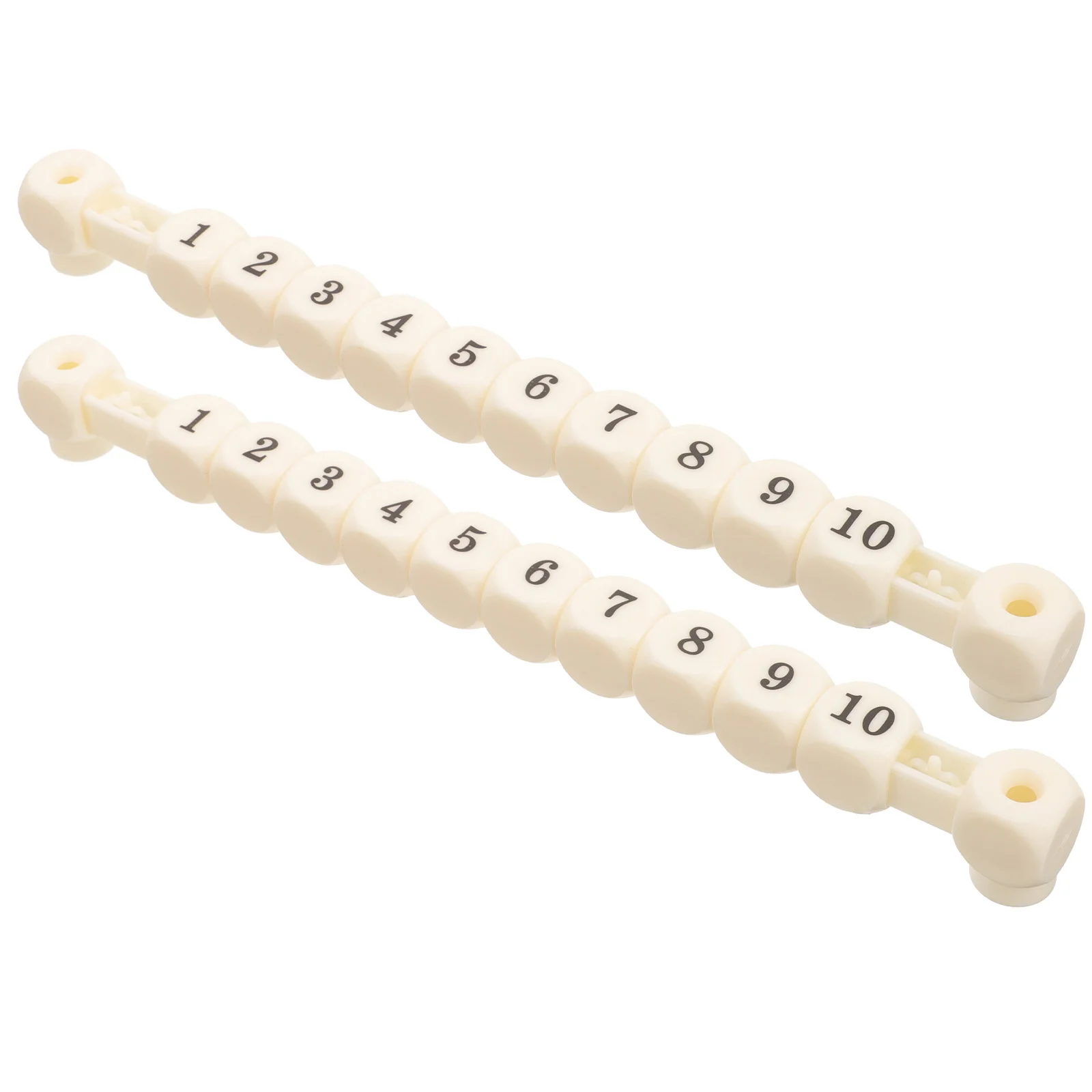 

2 Pcs Table Football Games Foosball Score Counters Top Supplies Soccer Props Eco-friendly Plastic Keepers Desk