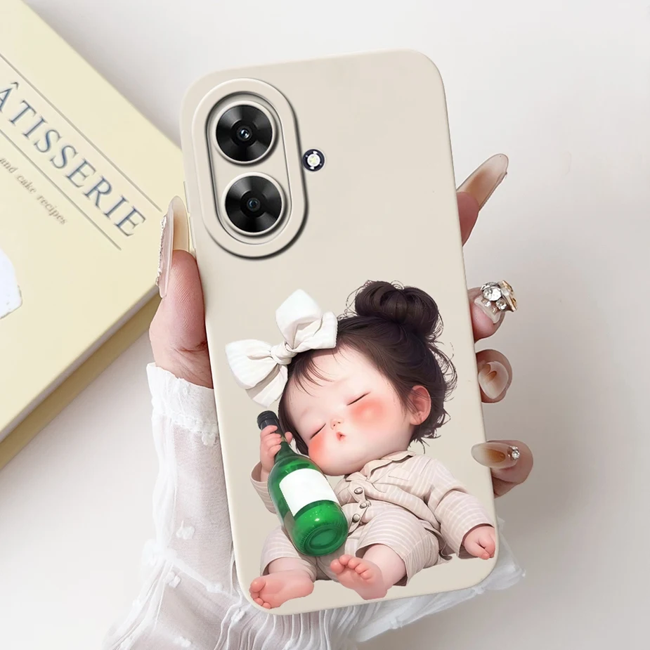 For Realme Note 60 Case RMX3933 Cool Machine Fashion Painted Cover Soft TPU Phone Case For Realme Note 60X Note60 Narzo N61 Bags
