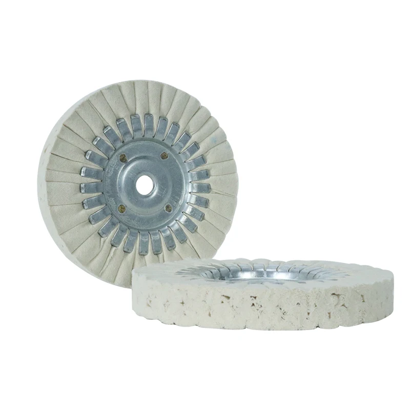 2PCS 150*14*20mm Premium Quality Cotton ing Wheel Polishing Wheel for CEHISA Edge Banding Machine