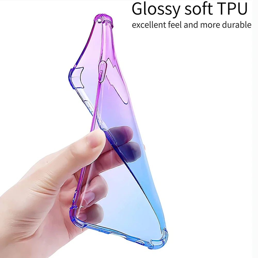 Shockproof TPU Silicone Corner Protective Phone Case
