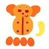 Children Kindergarten Manual DIY Weave Cloth Baby Early Learning Education Toys Kids Montessori Games Teaching Aids Math Toys 4