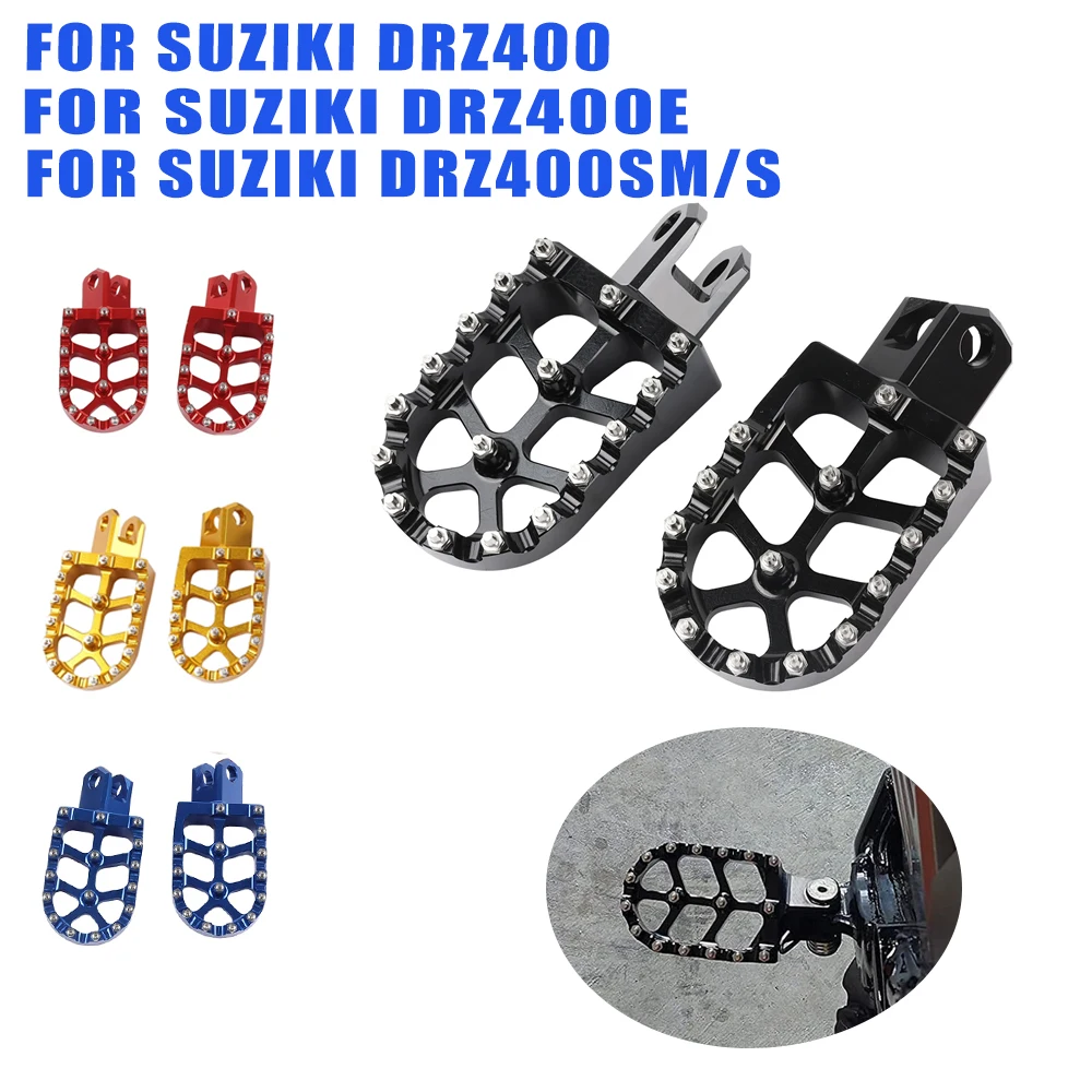 FootPegsPedalsFootrestFootpegsAccessoriesForSuzukiDRZ400S