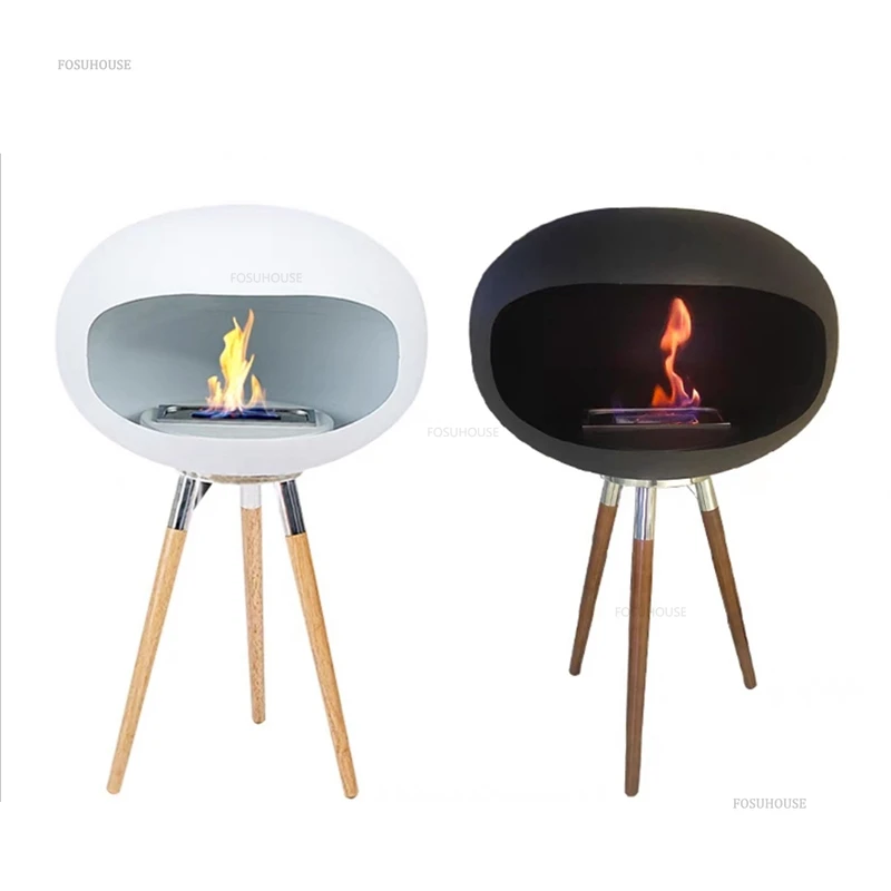 Electric Fireplace Nordic Floor-standing Household Decoration Living Room Modern Simple Designer Hotel Villa