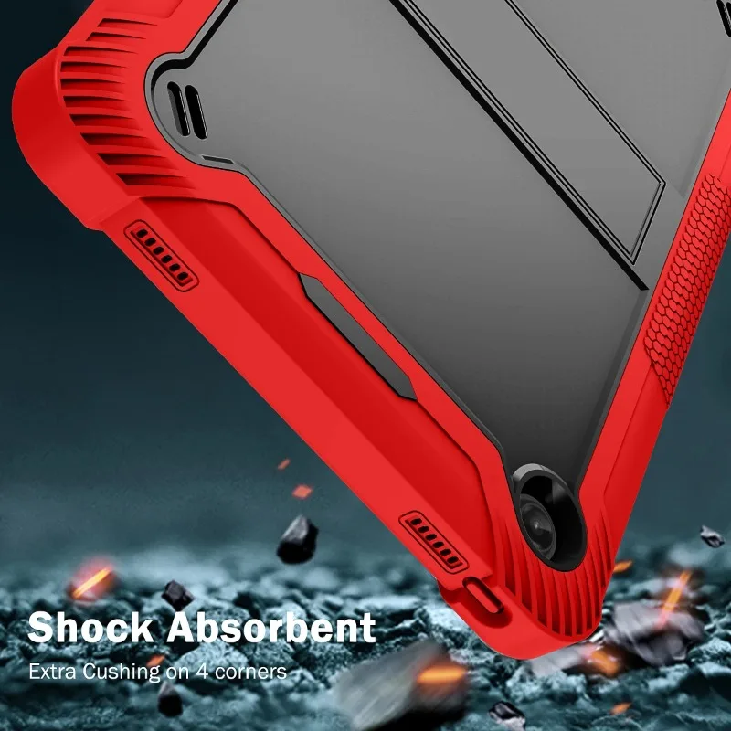Rugged Armor Shockproof & Dustproof Tablet Case with Stand