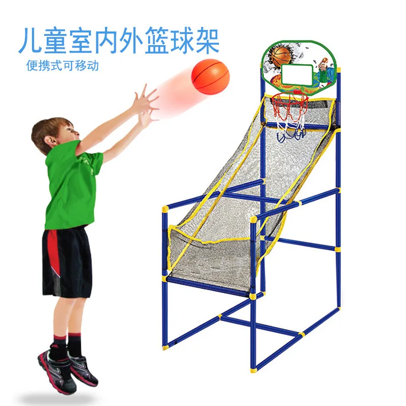 子供用のポータブルで取り外し可能なバスケットボールシューティングマシン屋内および屋外バスケットボールスポーツおもちゃ