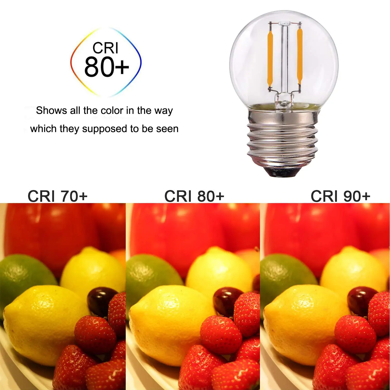 빈티지 조광 가능 E27 글로브 LED 전구, 소형 에디슨 전구, Bombilla 저전압 DC12V, 24V, 1W, 10W 동일, G40, 1W, 220V, 15 개