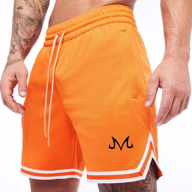 Summer Men's Classic Sports Shorts Gym Fitness Training Shorts Basketball Running Beach Quick Drying Shorts 2
