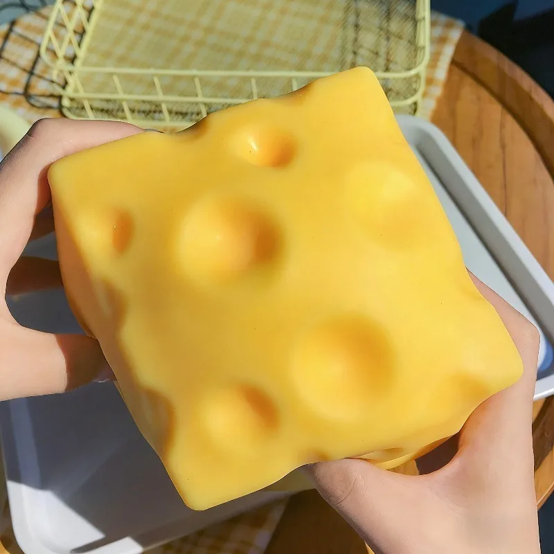 Giant Cheese Squishy Toy 3