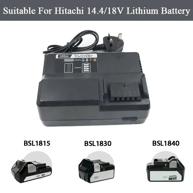 

BSL1830 Li-ion Battery Charger UC18YDL For Hitachi Hikoki 14.4V 18V Serise Electric Drill Screwdriver Accessory UC18YSFL BSL1430