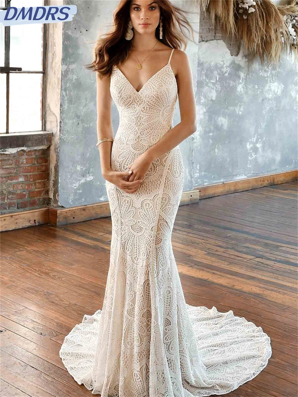 Романтическое свадебное платье