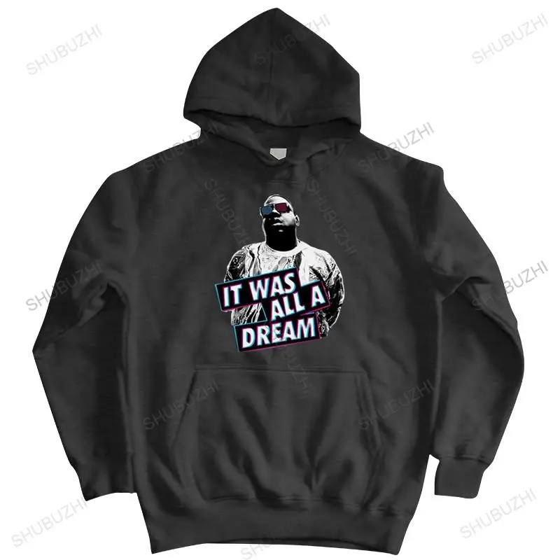 

unisex Outwear men hoodies biggie smalls it was all a 3d dream man brand zipper autumn hoody man brand zipper autumn hoody