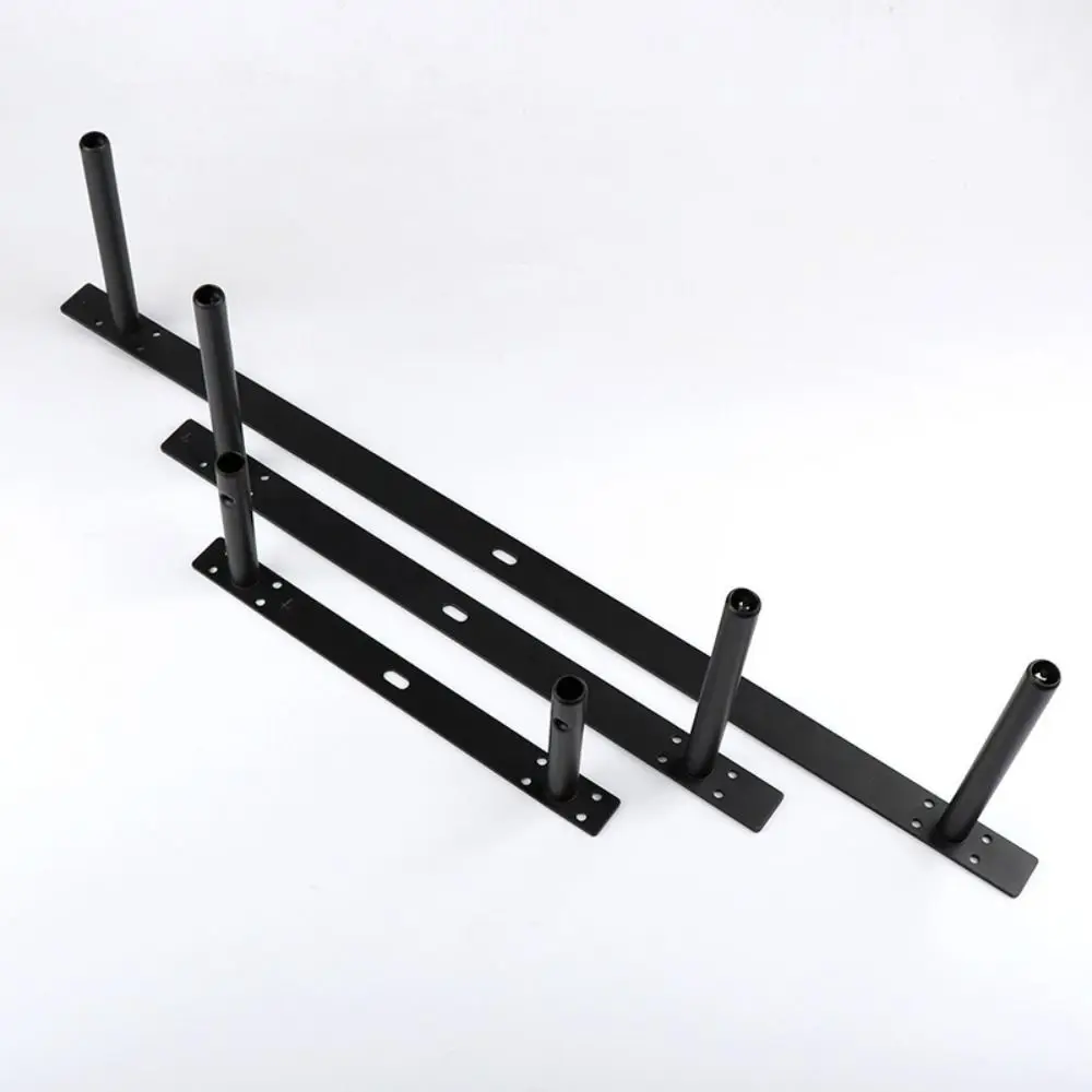 Heavy Duty Hidden Shelf Bracket Heavy Support Metal Furniture Fittings Floating Wall Shelf Carrier Rod Double T Type 1
