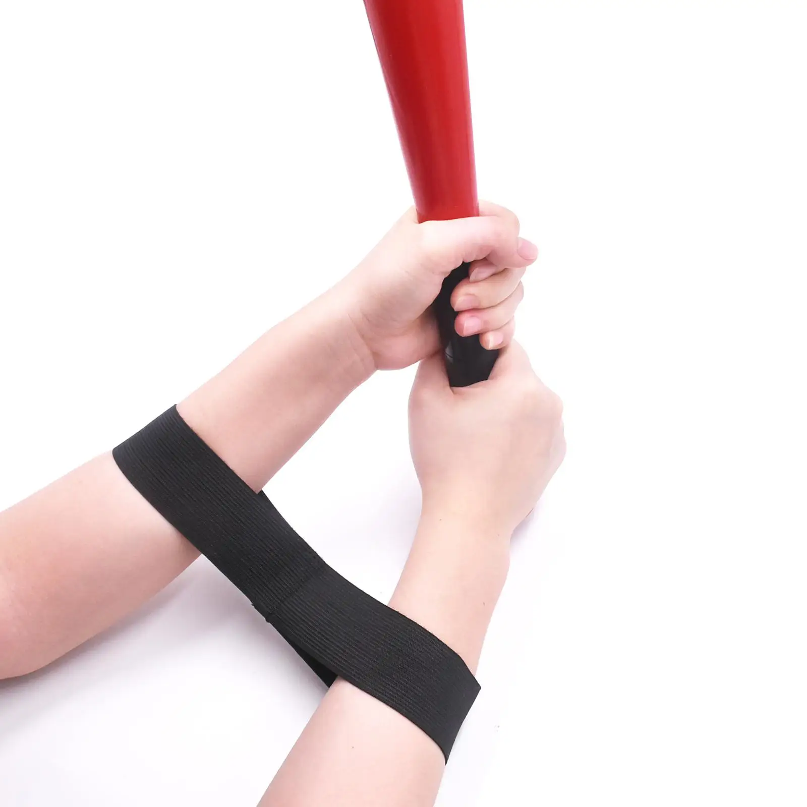 

Baseball Swing Trainer Bands Swing Training Aid Resistant for Perfect Batting Practice Aids Swing Correcting Arm Band