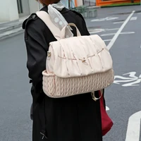 Large-capacity Fashion Baby Newborn Travel Backpack Female Mommy Backpack Baby Diaper Bag With Insulated Pocket