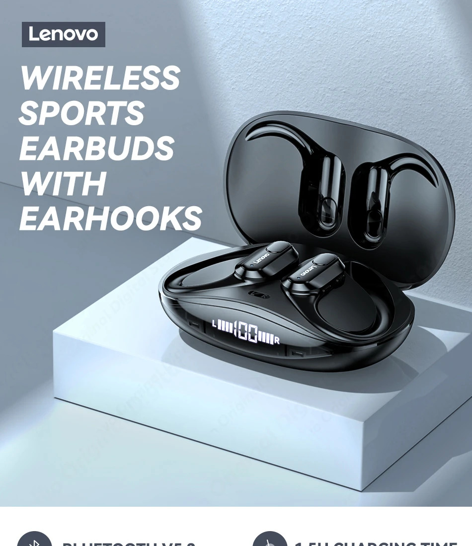 Auriculares Earbuds Inalámbricos Bluetooth Lenovo XT80 Audífonos