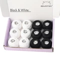 BLACK WHITE