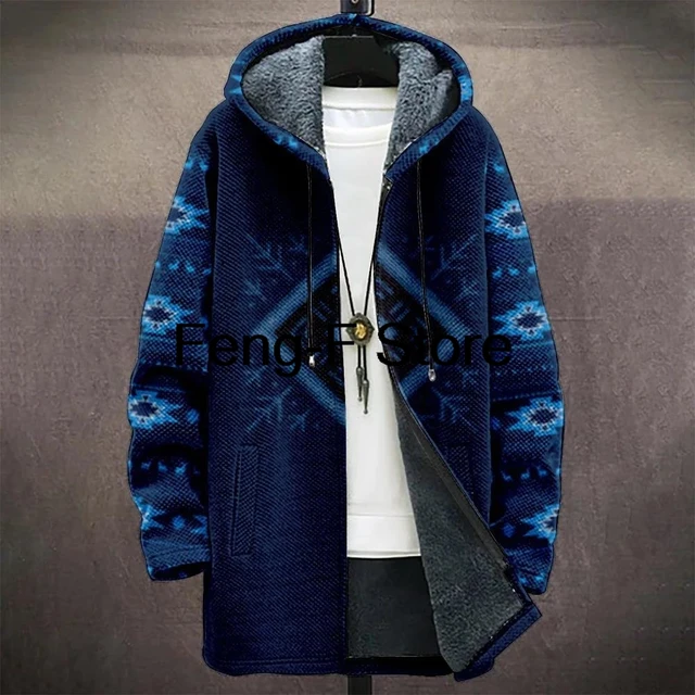 Men Jacket Cardigans Native Aztec Graphics Men Jacket Cardigans Native Aztec Graphics