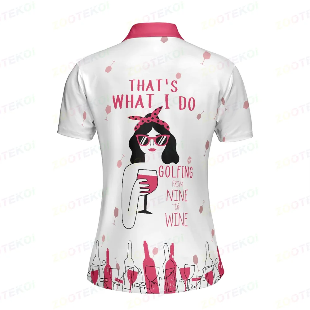 2022 Summer Women Slim Golf Polo Shirts Short-Sleeved Tee Shirt Breathable Camisa Masculina Polo Hombre Jerseys Golftennis