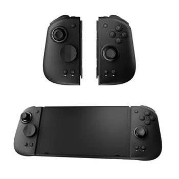 MOBAPAD M6 HD Joy cons Controladores Hall Joystick HD Vibración Negro M6 HD Nintendo Switch Joycon para Nintendo Switch OLED
