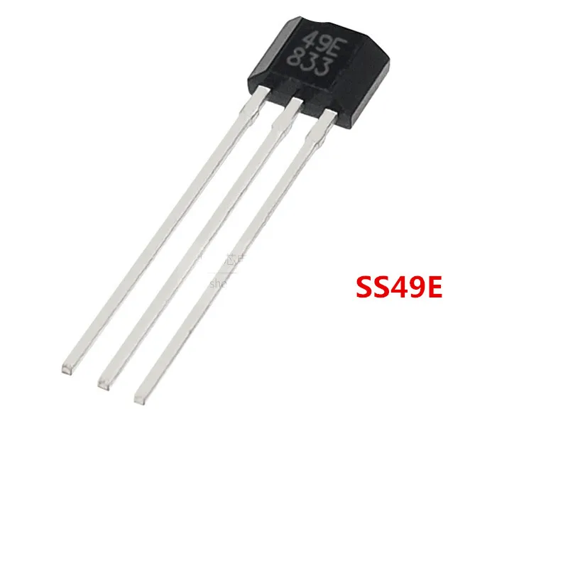 10pcs 49E Hall element SS49E OH49E Hall sensor Hall Effect Sensor new