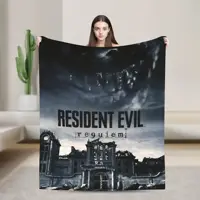 Residents Evils 9 couverture flanelle toutes saisons Portable Super chaud jeter couverture pour canapé voiture couvre-lits 1