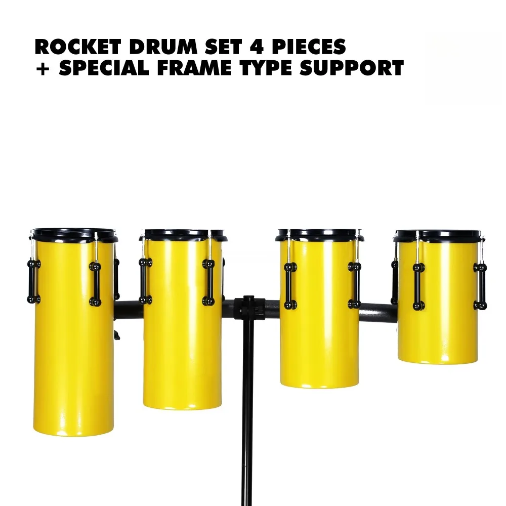 Rocket Four Tom Octoban Drum Set Drum shells and tones of