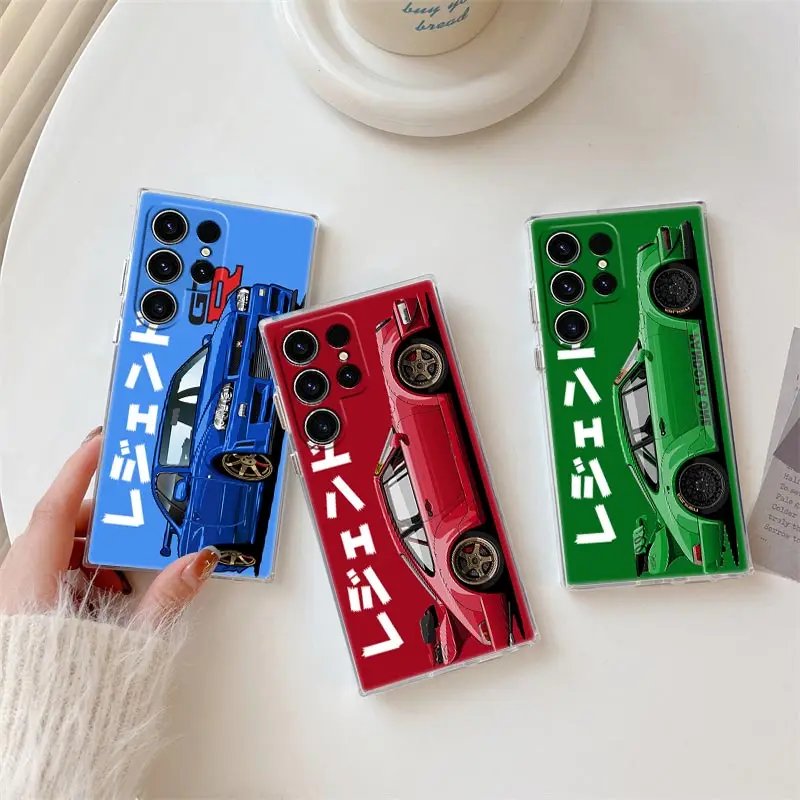 Clear Sports Car JDM GT Phone Case