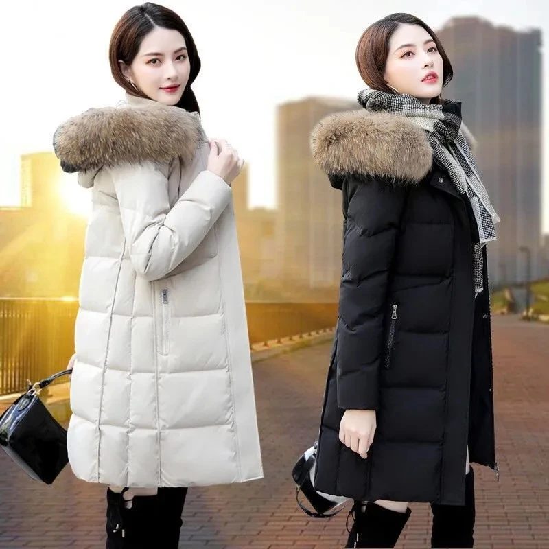 Women-Winter-Cotton-Jacket-Korean-Loose-Hooded-Cotton-Coat-2023-New ...