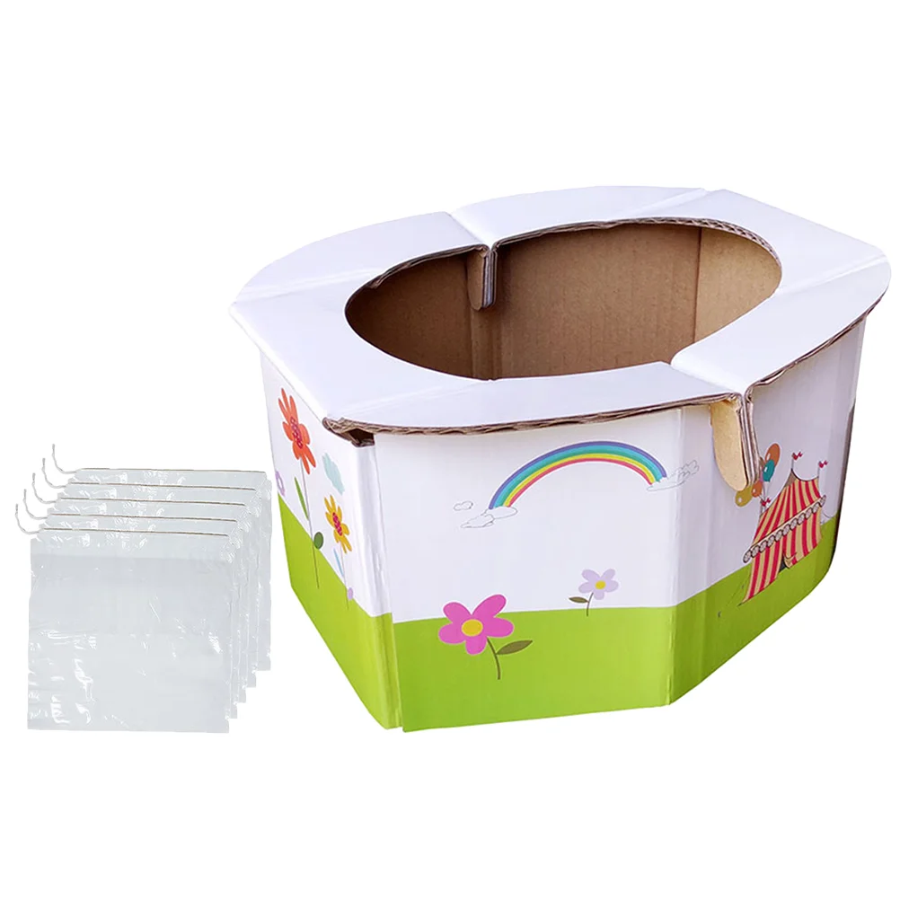 

Складная туалетная бумага детский дорожный горшок портативный детский складной инструмент для одежды детский писсуар