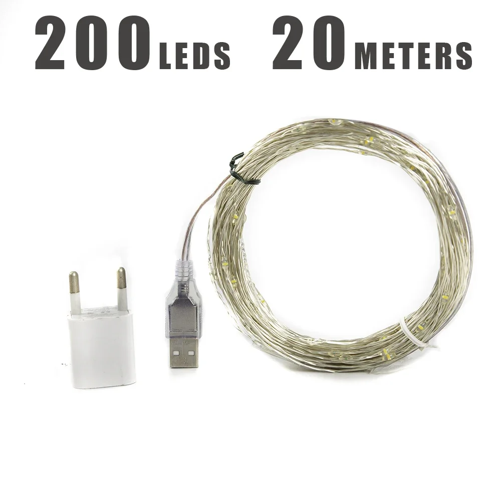Waterproof LED String Lights for Outdoor Holiday and Wedding Decoration