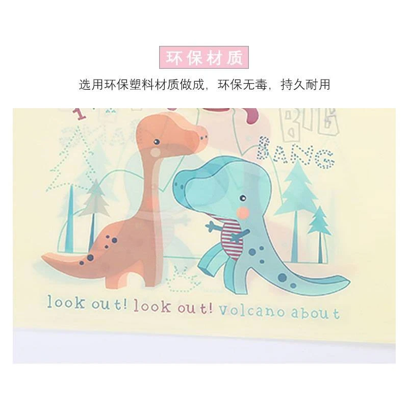 File Folder File Storage Bag Document Organizer Durable Folder Cute Snap Unicorn A4 File Bag Animal Document Organizer Storage bag Office School Supplies Stationery kids gift