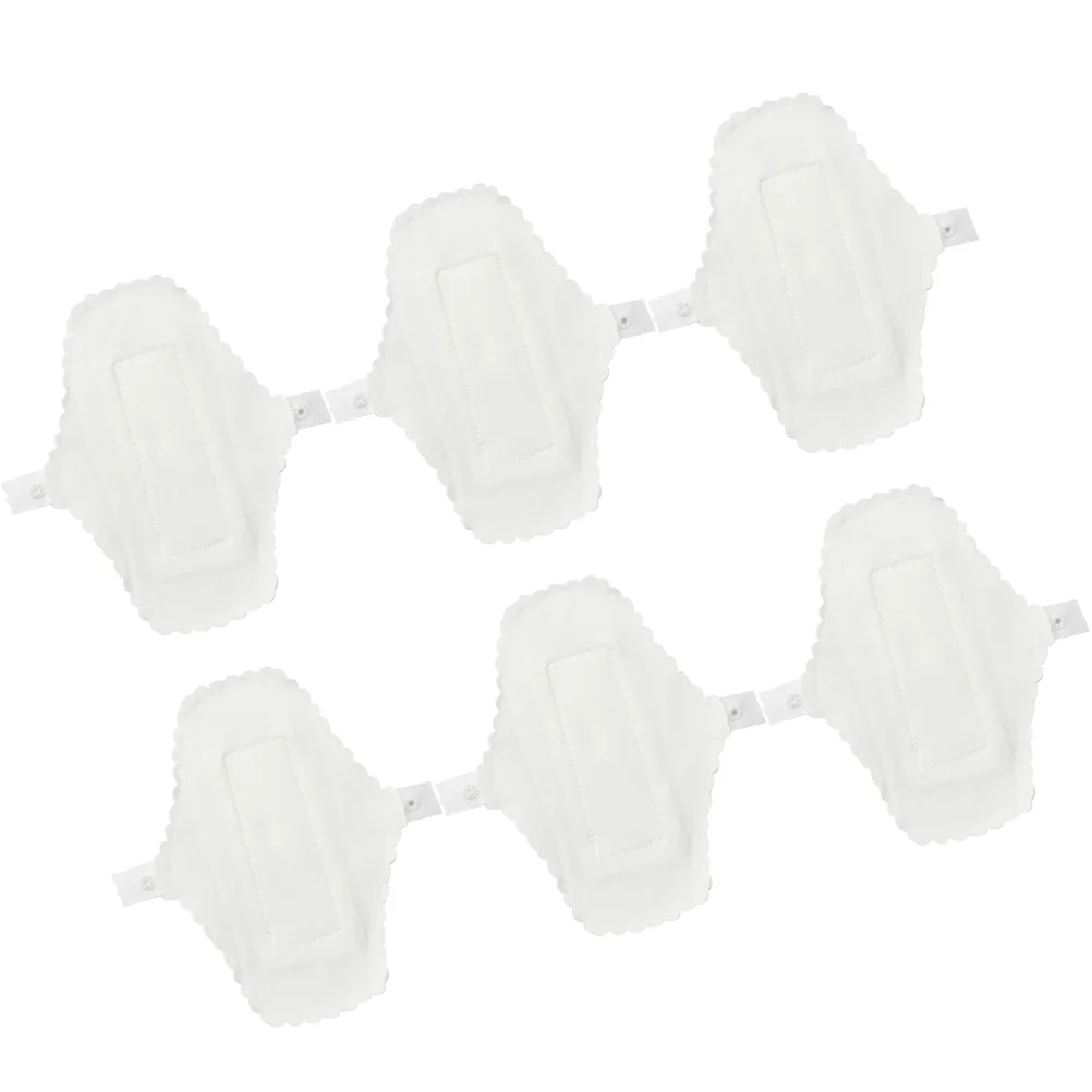 3 Pcs Waterproof Menstrual Cloth Underpants Lining Cotton Pad Sanitary Napkin Period Pads Reusable Washable 4