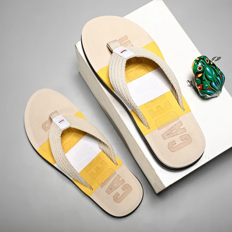 Pánské žabky, pohodlné, protiskluzové, letní pantofle, pantofle pro vnitřní i venkovní použití, měkké pěnové pantofle_voghion.com