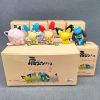 Pokemon appisolati figure in Box 5 pz/set Pikachu Snorlax Gengar Psyduck e altri 9