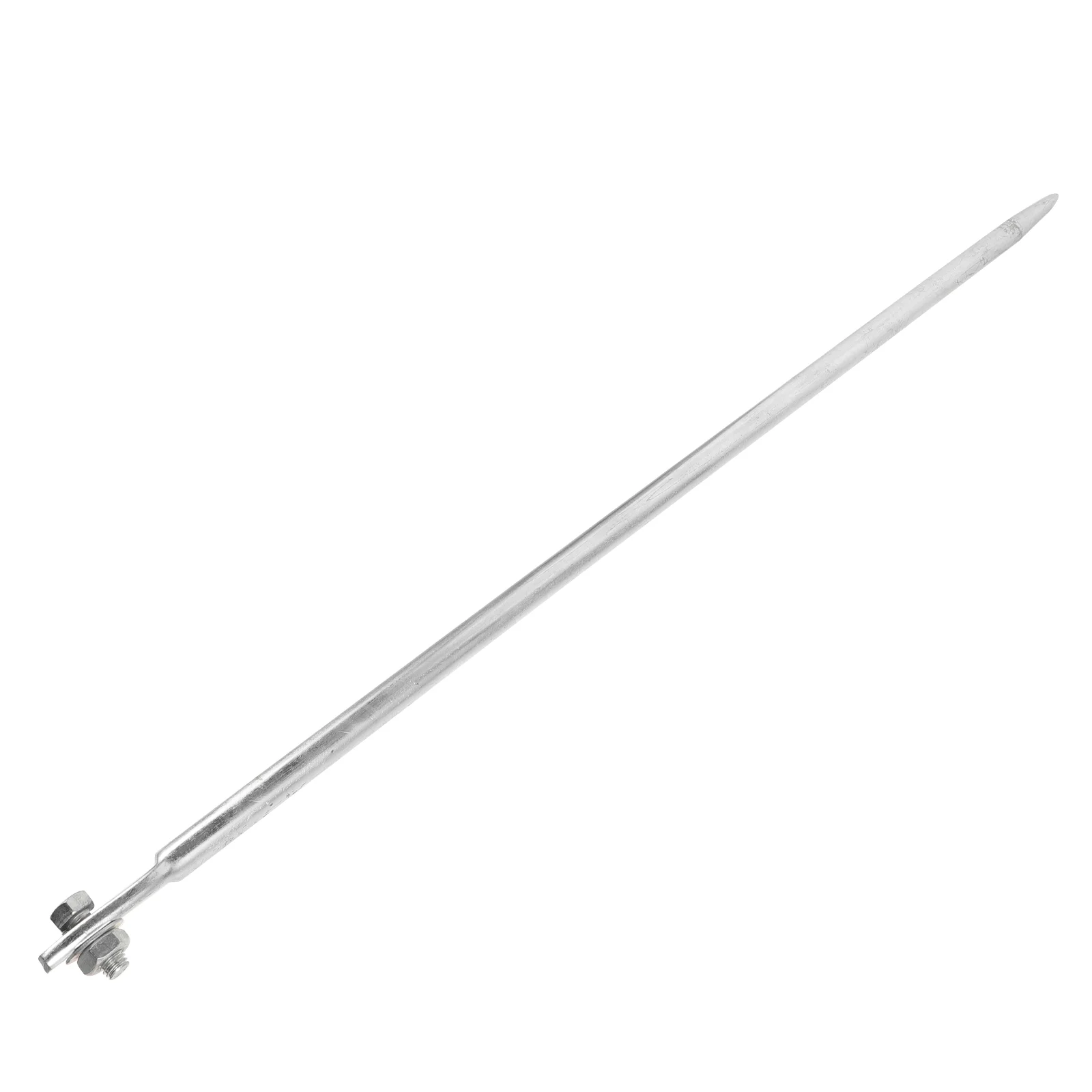 

Ground Rod Grounding Electrode Iron Made Galvanized Earthing Rod Ground Rod Lighting Protection Electric Fences