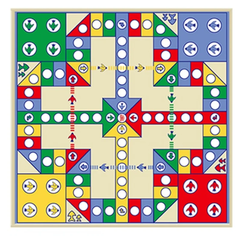 

Educational Toys Flying Chess Carpet Oversized Board Parent Child Game Flying Chess Children Unterhaltung Board Game LG50FX