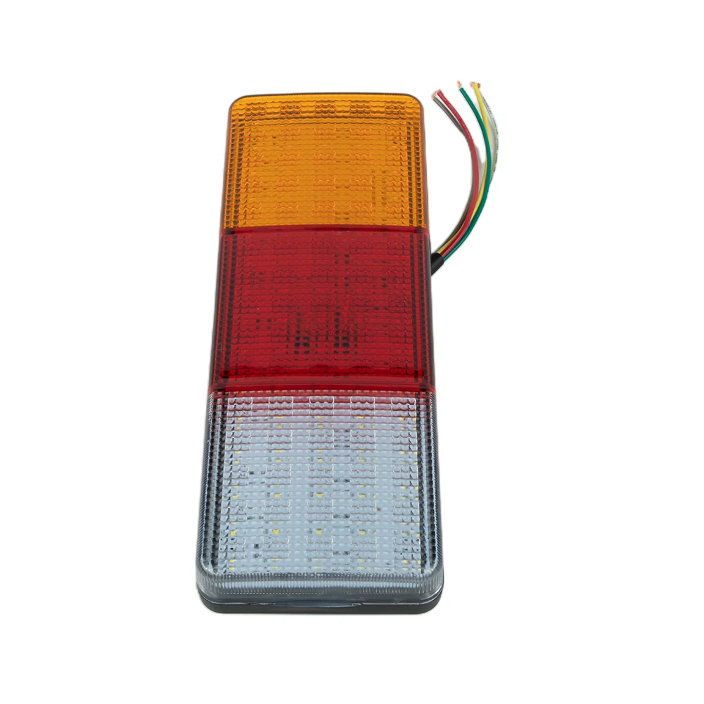 

Rear Rectangle Removable 75LED Super Bright For Caravan Truck Tail Light Bus Car Indicator Lamp Trailer Durable Practical