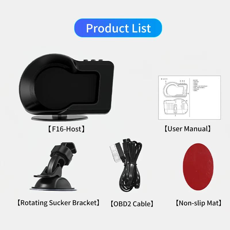 KWHUD HUD OBD2 ÷ º ǻ ڵ GPS ӵ µ 跮, ڴ Ÿ, ĺ, ޼ 2008 2024 ָ