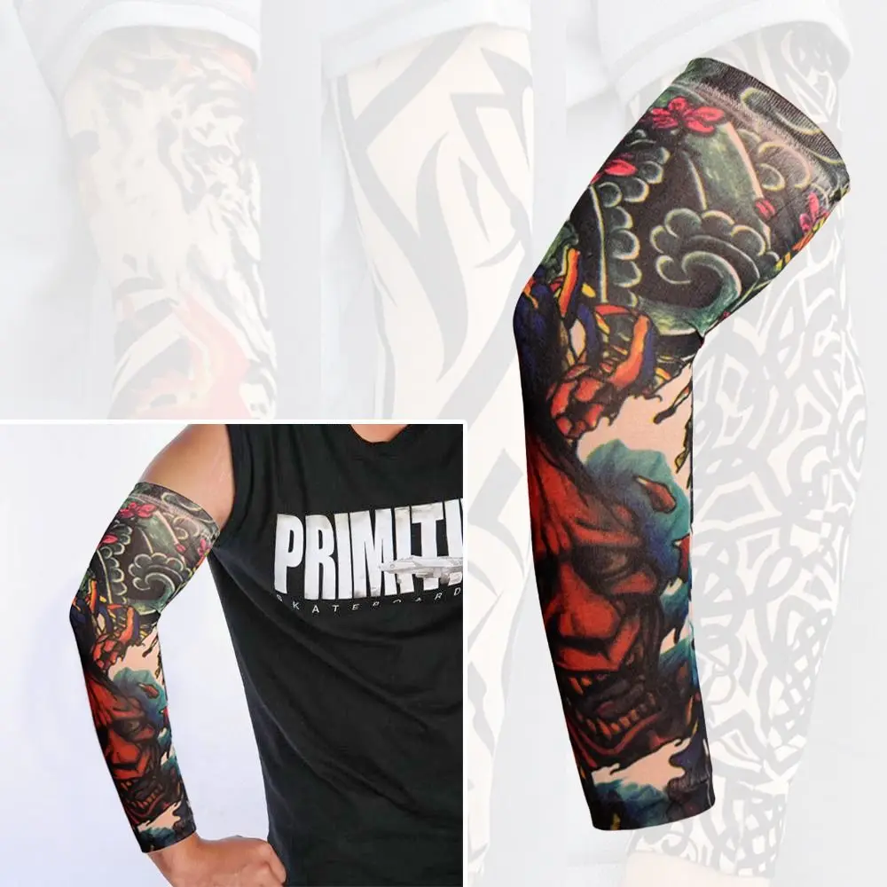 Outdoor Sport Arm Sleeves cooling arm sleeves sun protection arm sleeves arm sleeves 1Pcs Summer Sun Protection Cooling