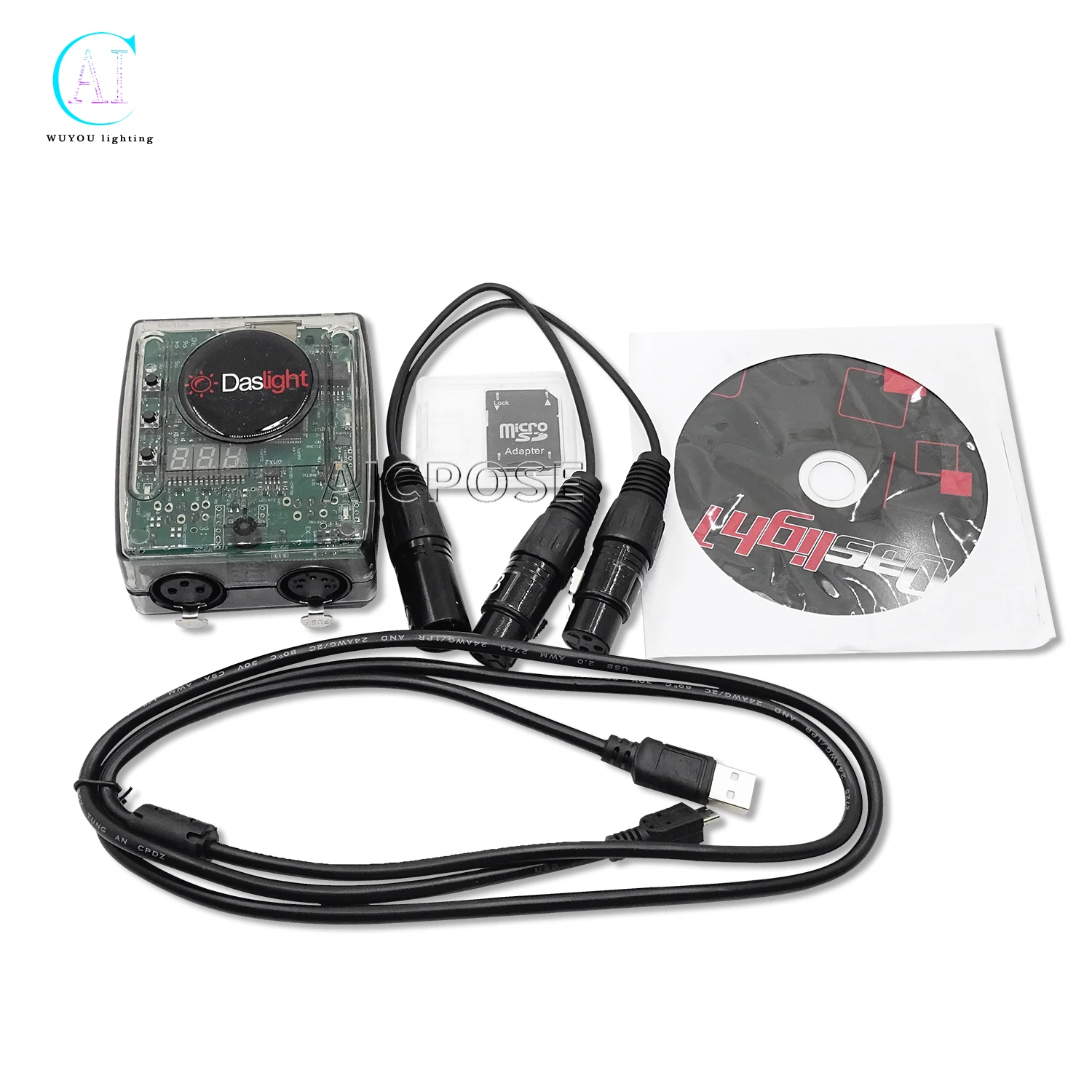 DaslightDVC4GZMStageLightingControlSoftwareUSBConnectionWin