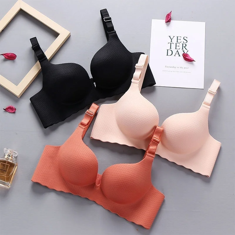 Gather to Close the Breast, Chest, Special Chest, Super Thick 8cm,  Adjustable Bra Without Steel Ring sexy​ ​lingerie women - AliExpress